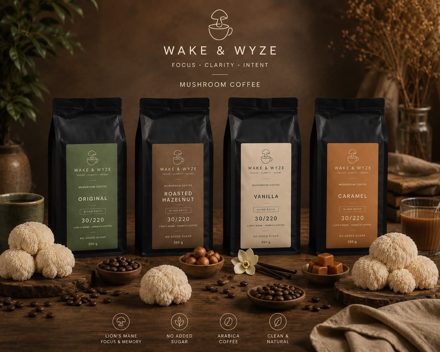 Wake & Wyze functional coffee
